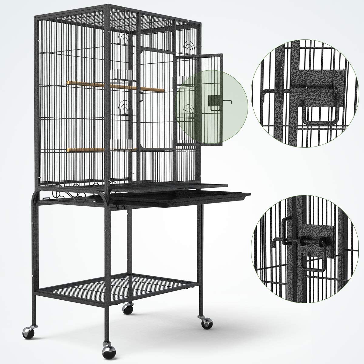 Manufacturer Stainless Steel Cage Bird Breeding Large Big Birds Cages For Sale